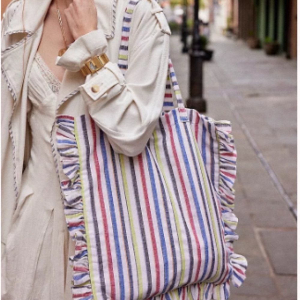 🌸 Free People Sweet Intentions Tote 👜✨ Boho Babe Must-Have!